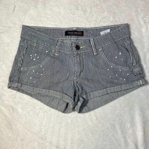 3 for $20. Levi's Train Conductor Blue/White Striped Shorts Size 3